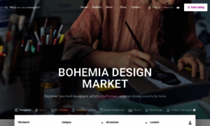 Bohemiadesignmarket.com thumbnail