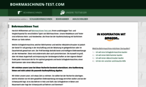 Bohrmaschinen-test.com thumbnail