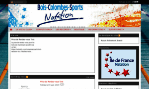 Boiscolombessportsnatation.org thumbnail