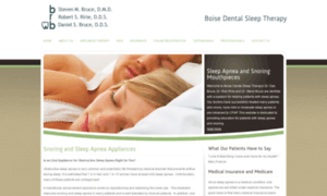 Boisedentalsleeptherapy.com thumbnail