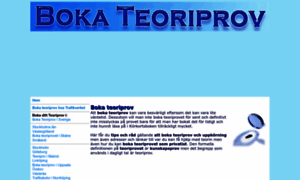 Boka-teoriprov.se thumbnail