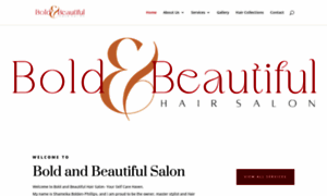 Boldandbeautifulhairsalon.com thumbnail