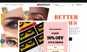 Boldfacemakeup.com thumbnail