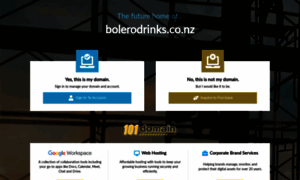 Bolerodrinks.co.nz thumbnail