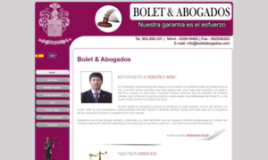 Boletabogados.com thumbnail