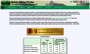 Boleto-machupicchu.com thumbnail