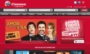 Boletos.cinemex.com thumbnail