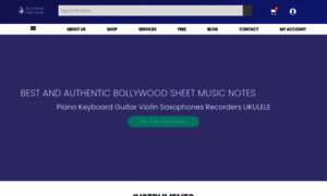 Bollywoodsheetmusicbooks.com thumbnail