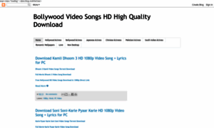 Bollywoodvideosongshdhighquality.blogspot.com thumbnail