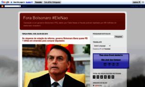 Bolsonarofora.blogspot.com thumbnail