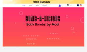 Bombaliciousbathbombs.com thumbnail