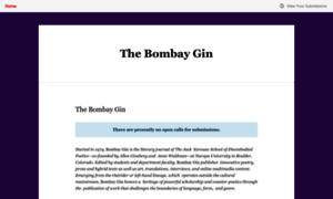 Bombaygin.submittable.com thumbnail