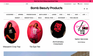 Bombbeautyproducts.com thumbnail