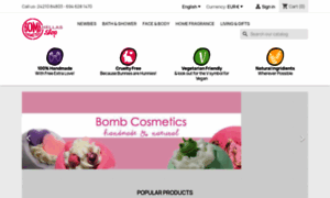 Bombcosmetics.shop thumbnail