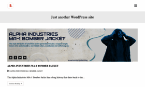 Bomber-jacket.blog thumbnail