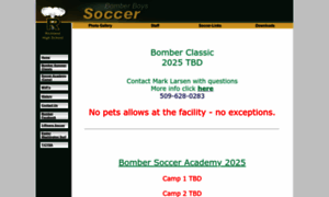 Bombersoccer.com thumbnail