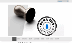 Bona-fide-skincare.com thumbnail