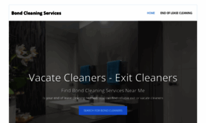 Bond-cleaning-services.site123.me thumbnail