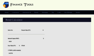 Bondcalculator.org thumbnail