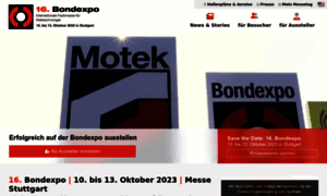 Bondexpo-messe.de thumbnail