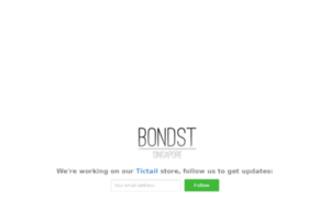 Bondst.tictail.com thumbnail