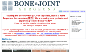 Bonejointsurgeons.com thumbnail