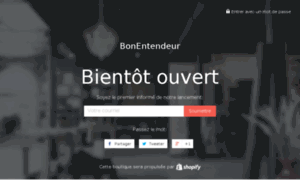 Bonentendeur.myshopify.com thumbnail