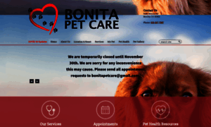 Bonitapetcareanimalhospital.com thumbnail