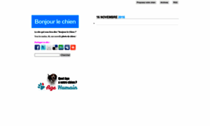 Bonjourlechien.fr thumbnail