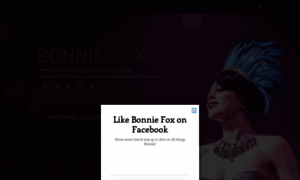 Bonniefoxburlesque.com thumbnail