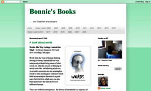 Bonniesbooks.blogspot.com thumbnail