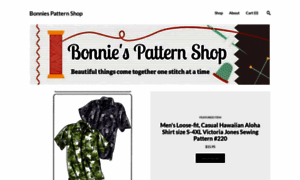 Bonniespatternshop.com thumbnail