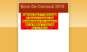 Bonodecarnaval2018.blogspot.com thumbnail