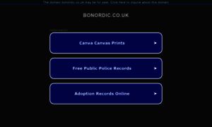 Bonordic.co.uk thumbnail