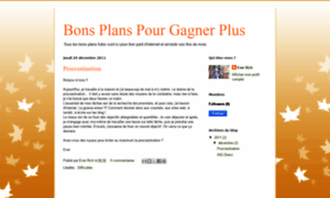 Bons-plans-gagnants.blogspot.com thumbnail