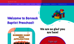 Bonsackpreschool.com thumbnail