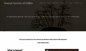 Bonsaisocietyofdallas.com thumbnail