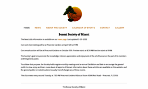 Bonsaisocietyofmiami.org thumbnail