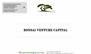 Bonsaiventurecapital.com thumbnail