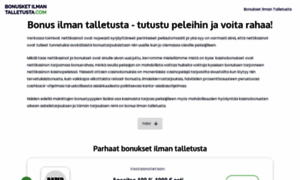 Bonuksetilmantalletusta.com thumbnail