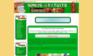 Bonus-gratuits.net thumbnail