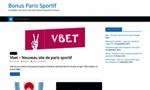 Bonus-parissportif.fr thumbnail