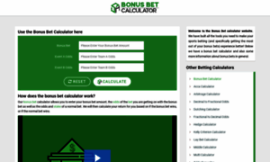 Bonusbetcalculator.com thumbnail
