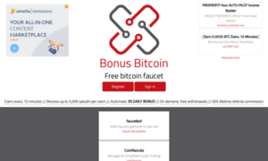 Bonusbitcoin.co.in thumbnail