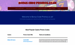 Bonuscodepromos.co.uk thumbnail