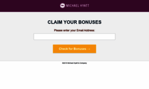Bonuses.michaelhyatt.com thumbnail