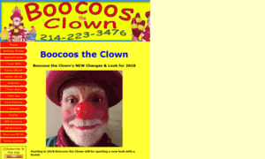 Boocoos-the-clown.com thumbnail