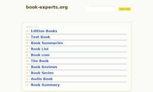 Book-experts.org thumbnail