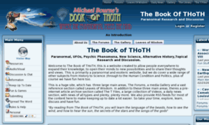 Book-of-thoth.com thumbnail