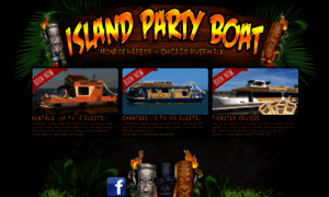 Book.islandpartyboat.com thumbnail